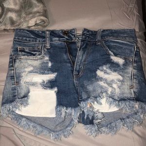 High rise American eagle shorts